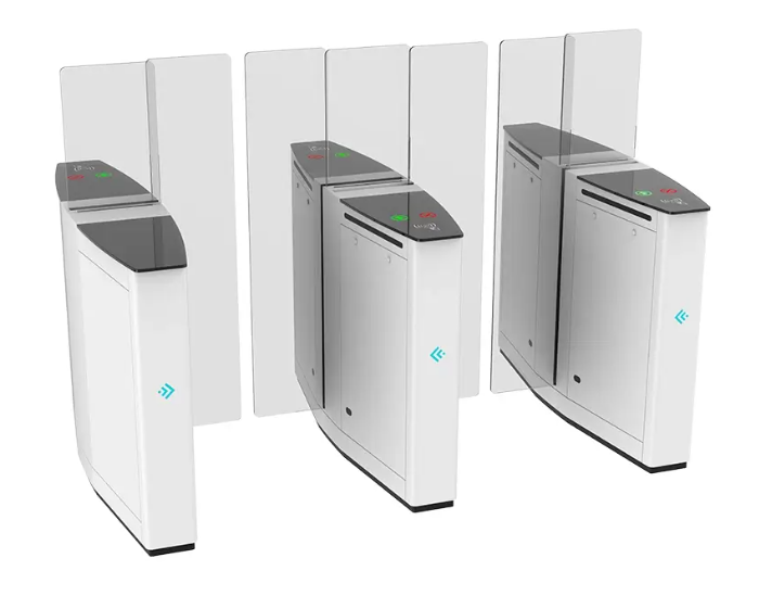 JT603 White Servo Sliding Turnstile Gate