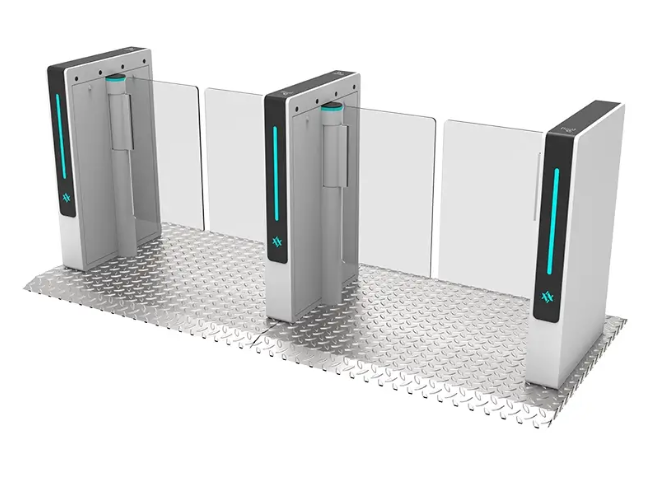 JT407 Electronic Turnstiles High Speed Entrance Gates Speed Gate Manufacturers