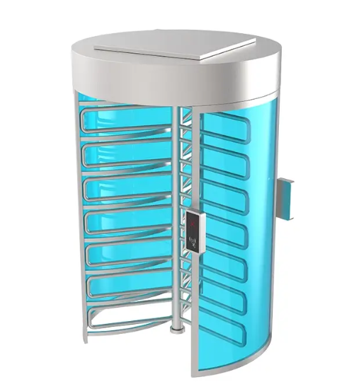 JT514 Acrylic Panel Full Height Turnstile Full Height Single Door Turnstile
