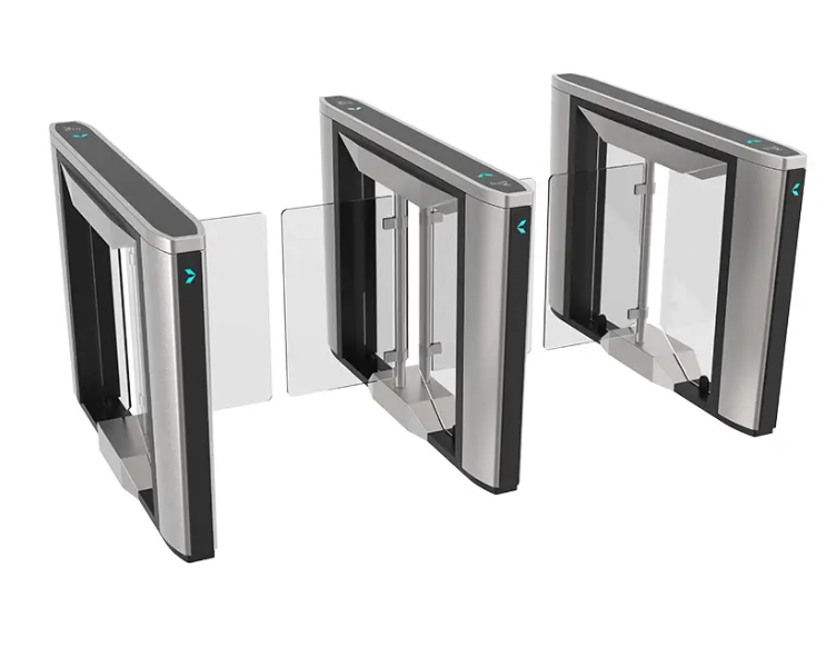 JT214 Premium Acrylic Speed Gate Turnstile Turnstile Gate Swing Gate Turnstile Wholesaler