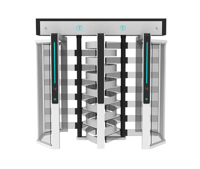 JT508 Zhi Leng Series Double Full Height Turnstile