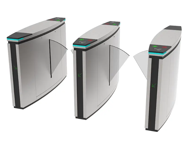 JT312 Arc Shine Flap Barrier Turnstile