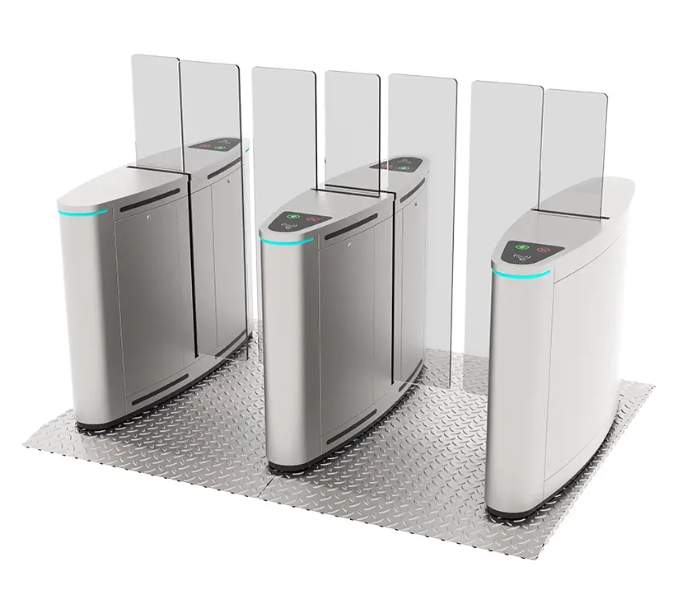 JT606 Oval Stainless Steel Sliding Turnstile