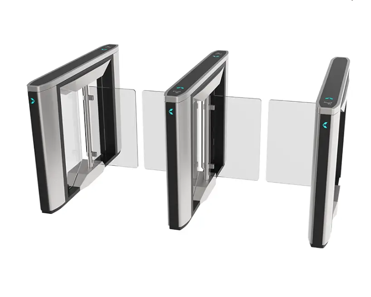 JT214 Premium Acrylic Speed Gate Turnstile Turnstile Gate Swing Gate Turnstile Wholesaler
