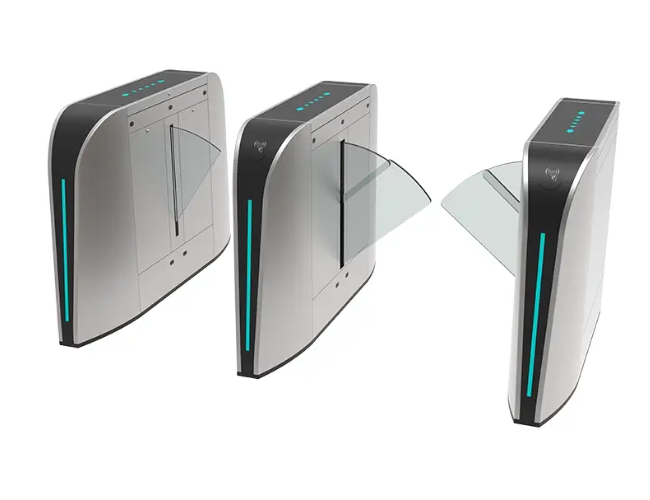 JT303 Flap Barrier Flap Barrier Turnstile Gates Manufacturer For Office Building