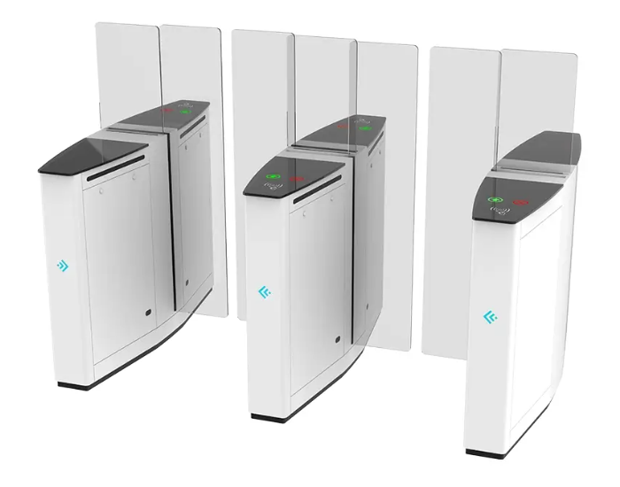 JT603 White Servo Sliding Turnstile Gate