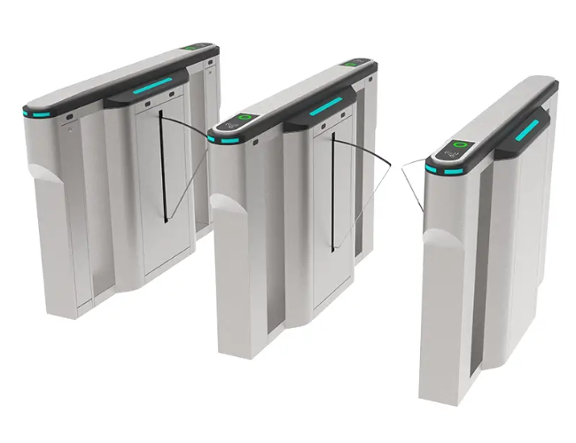 JT310 Dual Lane Flap Barrier Turnstile Flap Barrier Flap Barrier Turnstile UAE