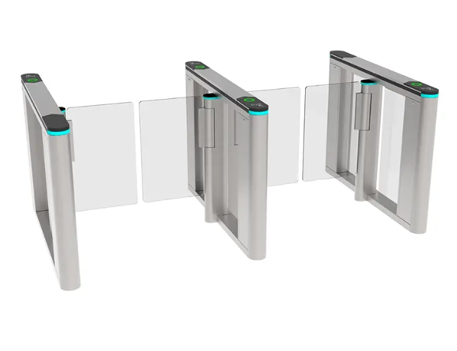 JT401 RFID Indoor Speed Gate Fast Speed Swing Gate Turnstile Maker RFID Speed Turnstile