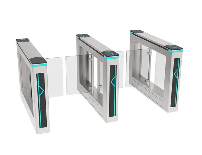 JT205 Swing Glass Optical Turnstile Swing Turnstile Gates Manufacturer ODM Swing Barrier Turnstile