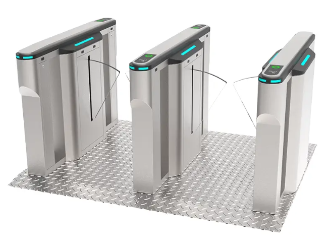 JT310 Dual Lane Flap Barrier Turnstile Flap Barrier Flap Barrier Turnstile UAE