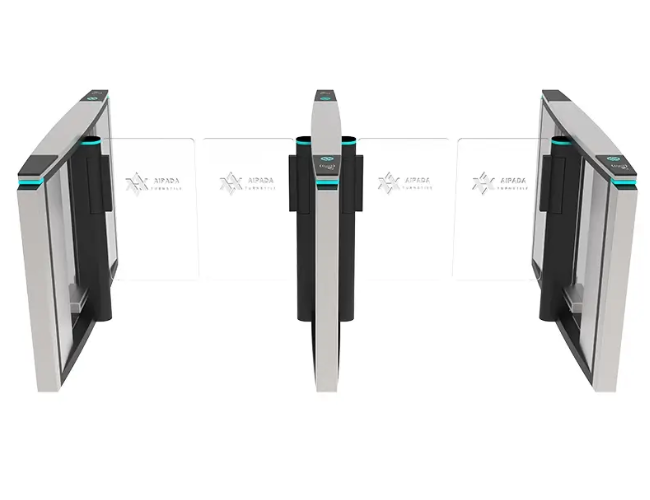 JT409 Ultra-Slim Speed Gate Turnstile Pedestrian Speed Lanes Narrow Body Speed Gate