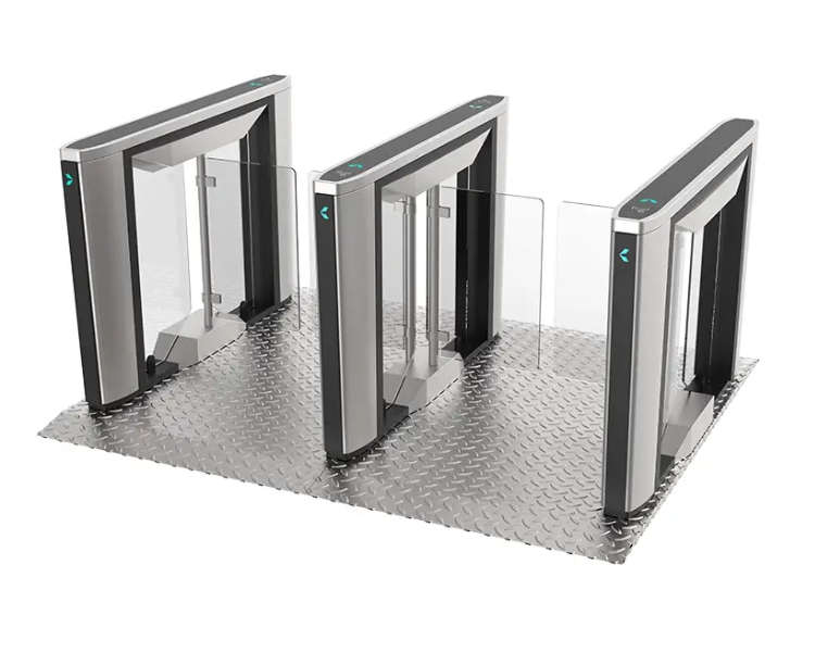 JT214 Premium Acrylic Speed Gate Turnstile Turnstile Gate Swing Gate Turnstile Wholesaler
