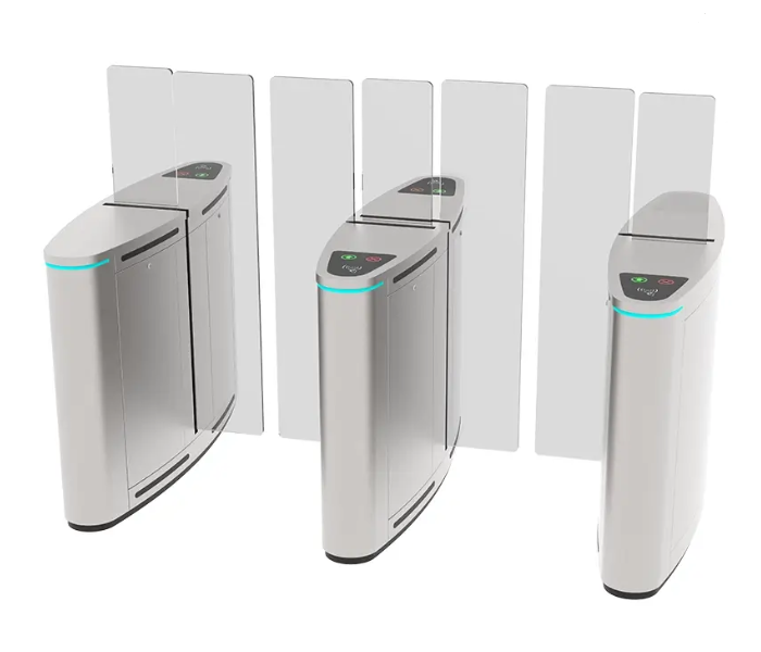 JT606 Oval Stainless Steel Sliding Turnstile