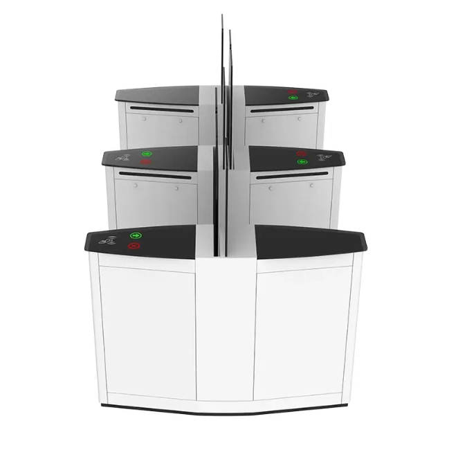 JT603 White Servo Sliding Turnstile Gate