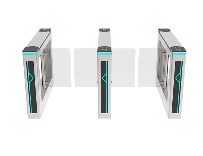 JT205 Swing Glass Optical Turnstile Swing Turnstile Gates Manufacturer ODM Swing Barrier Turnstile