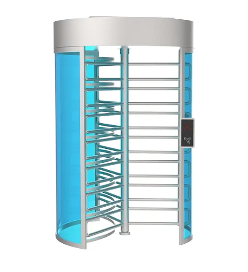 JT514 Acrylic Panel Full Height Turnstile Full Height Single Door Turnstile