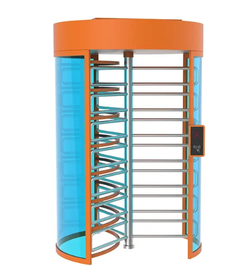 JT514 Acrylic Panel Full Height Turnstile Full Height Single Door Turnstile
