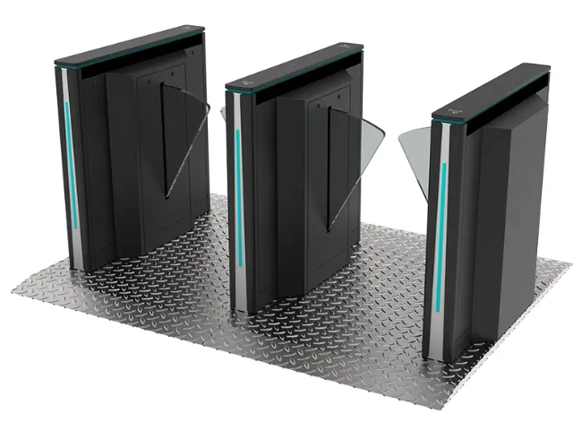JT311 New Design Prismatic Aurora Flap Barrierr Turnstile Custom Flap Barrier Turnstile