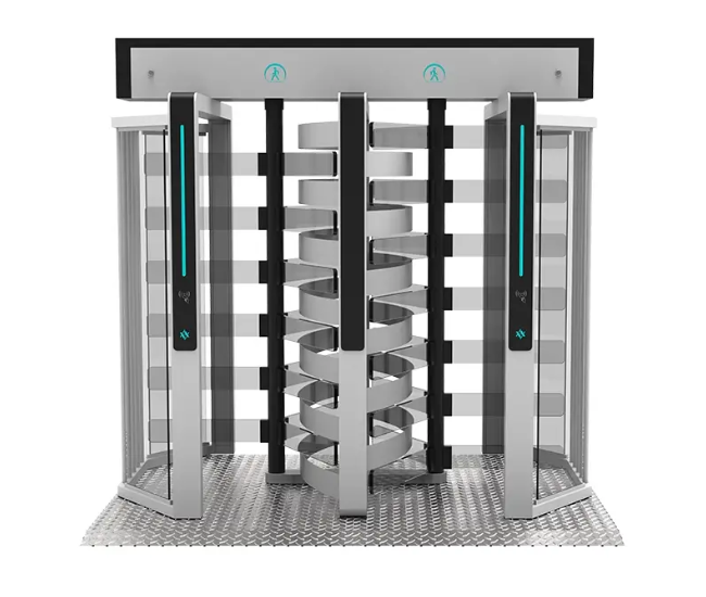JT508 Zhi Leng Series Double Full Height Turnstile