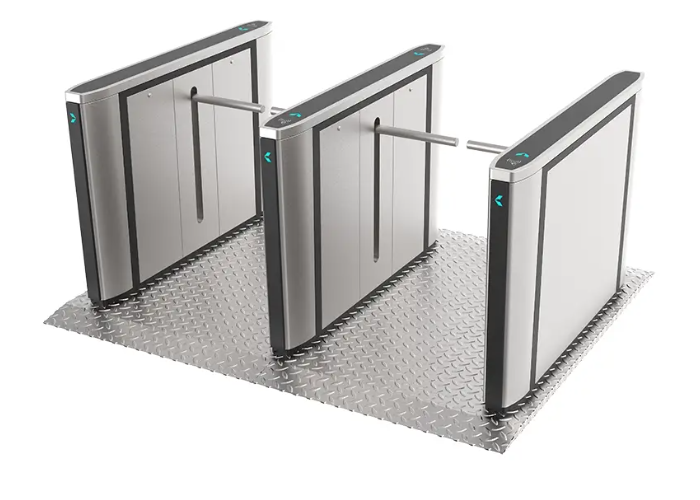 JT703 Slim Profile Drop Arm Turnstiles | Single-Bar Turnstile Fully Automatic Drop Arm Turnstile