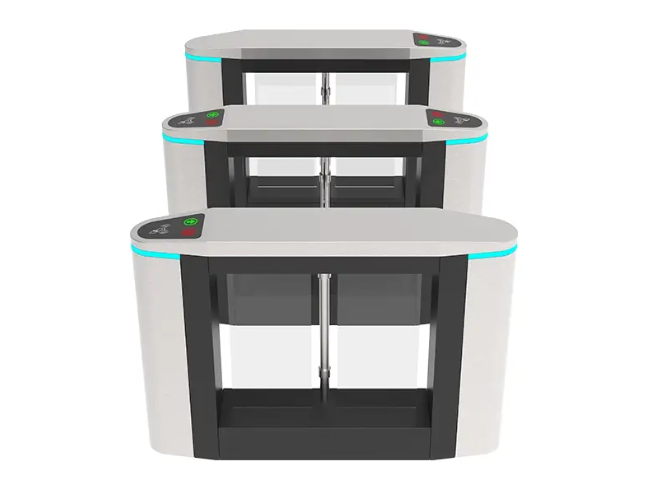 JT203 RFID Smart Swing Gate Swing Turnstile Supplier Customized Swing Barrier Turnstile