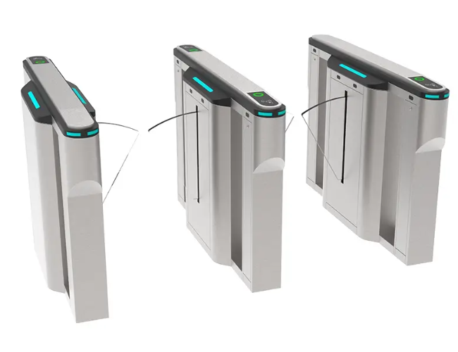 JT310 Dual Lane Flap Barrier Turnstile Flap Barrier Flap Barrier Turnstile UAE