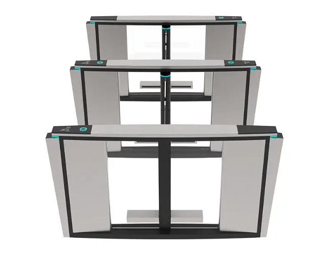 JT409 Ultra-Slim Speed Gate Turnstile Pedestrian Speed Lanes Narrow Body Speed Gate