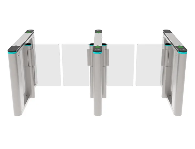 JT401 RFID Indoor Speed Gate Fast Speed Swing Gate Turnstile Maker RFID Speed Turnstile