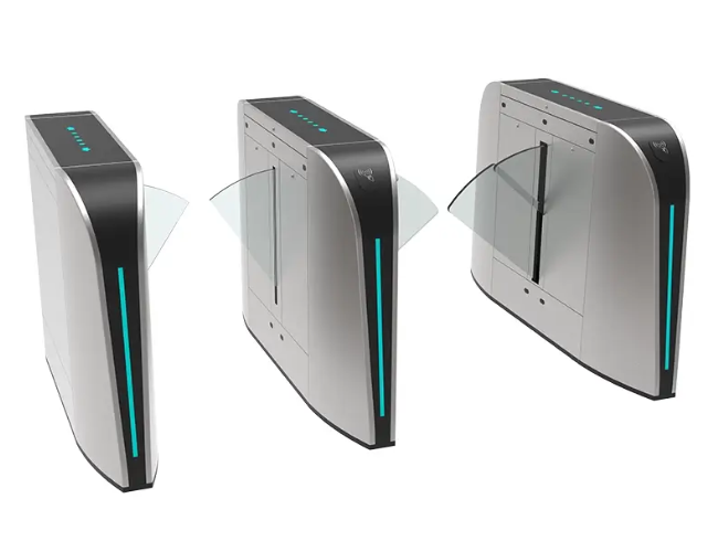 JT303 Flap Barrier Flap Barrier Turnstile Gates Manufacturer For Office Building