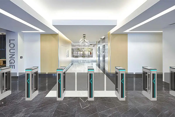 AIPADA Turnstile carries a 2 years warranty and durable maintenance and repair support. Swing Turnstile Functional features Traffic Directions: LED Warning Lights indicate traffic direction using highly visible green and red lights. The LED ahead will remain green to indicate that the lane is available. The top LED lights will change according to the condition of the gate. Traffic status indication function: Uses intuitive LED lights to indicate whether passage is permitted or prohibited; Lane status LED: Green if passage is permitted; blue when in standby mode; flashing red if passage is denied. Alarm function: Infrared sensor alarm function, used for unauthorized intrusion and reverse intrusion situations. Emergency exit function: Allows free passage in case of emergency or power outage, and automatically resets after power is restored. Automatic Reset: If a user fails to pass through the designated area after swiping a valid card, the system will automatically revoke the user’s access permission. Collision protection: When the door panel experiences an impact exceeding safe limits, the robotic arm will automatically return to its original position without damage. Reverse Entry: If someone attempts to enter from the opposite direction, the door will remain locked. Anti-tailgating: If multiple people pass through without permission, the gate will sound an alarm. Security Level 2. Anti-intrusion function: The door automatically locks before receiving a valid open signal. When a valid signal is received, the door will unlock within 0.2 seconds (adjustable). It offers multiple operating modes: one-way passage, two-way passage, infrared gate opening, or passage controlled by a gate opening signal sent to the main board, all of which can be set through the main board menu; It offers multiple operating modes: one-way passage, two-way passage, infrared gate opening, or passage controlled by a gate opening signal sent to the main board, all of which can be set through the main board menu; Traffic Mode: Both entry and exit directions can be independently set to 【Controlled Traffic】/【Free Traffic】/【No Traffic】. Passage request memory function: When two or more valid passage signals are given simultaneously (including same-direction and opposite-direction signals), the system will remember all passage requests and complete each passage action sequentially (the number of requests to remember and whether the memory function is selected can be customized according to customer requirements). Safety features: Equipped with lightning protection and leakage protection functions. Voice prompt function: Provides voice prompts when entering and exiting; multiple voice prompts can be set (customizable). Interface Protocol: A free development kit protocol is provided, facilitating control and debugging, and offering strong scalability. Swing Turnstile Scene rendering AIPADA Turnstile carries a 2 years warranty and durable maintenance and repair support. Swing Turnstile Functional features Traffic Directions: LED Warning Lights indicate traffic direction using highly visible green and red lights. The LED ahead will remain green to indicate that the lane is available. The top LED lights will change according to the condition of the gate. Traffic status indication function: Uses intuitive LED lights to indicate whether passage is permitted or prohibited; Lane status LED: Green if passage is permitted; blue when in standby mode; flashing red if passage is denied. Alarm function: Infrared sensor alarm function, used for unauthorized intrusion and reverse intrusion situations. Emergency exit function: Allows free passage in case of emergency or power outage, and automatically resets after power is restored. Automatic Reset: If a user fails to pass through the designated area after swiping a valid card, the system will automatically revoke the user’s access permission. Collision protection: When the door panel experiences an impact exceeding safe limits, the robotic arm will automatically return to its original position without damage. Reverse Entry: If someone attempts to enter from the opposite direction, the door will remain locked. Anti-tailgating: If multiple people pass through without permission, the gate will sound an alarm. Security Level 2. Anti-intrusion function: The door automatically locks before receiving a valid open signal. When a valid signal is received, the door will unlock within 0.2 seconds (adjustable). It offers multiple operating modes: one-way passage, two-way passage, infrared gate opening, or passage controlled by a gate opening signal sent to the main board, all of which can be set through the main board menu; It offers multiple operating modes: one-way passage, two-way passage, infrared gate opening, or passage controlled by a gate opening signal sent to the main board, all of which can be set through the main board menu; Traffic Mode: Both entry and exit directions can be independently set to 【Controlled Traffic】/【Free Traffic】/【No Traffic】. Passage request memory function: When two or more valid passage signals are given simultaneously (including same-direction and opposite-direction signals), the system will remember all passage requests and complete each passage action sequentially (the number of requests to remember and whether the memory function is selected can be customized according to customer requirements). Safety features: Equipped with lightning protection and leakage protection functions. Voice prompt function: Provides voice prompts when entering and exiting; multiple voice prompts can be set (customizable). Interface Protocol: A free development kit protocol is provided, facilitating control and debugging, and offering strong scalability. Swing Turnstile Scene rendering