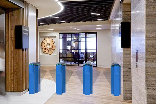 Flap Barrier Turnstile Scene rendering Flap Barrier Turnstile Scene rendering