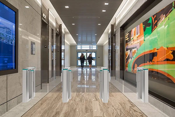 Speed Gate Turnstile Scene rendering Speed Gate Turnstile Scene rendering