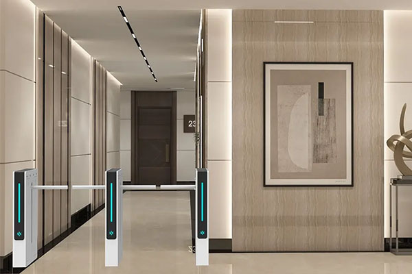 Drop arm turnstile Scene rendering Drop arm turnstile Scene rendering